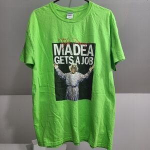 Men's sz Large-Tyler Perry's "Madea Gets a Job" T-Shirt Double-Sided Vintage